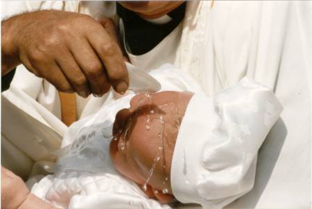 Christening shot