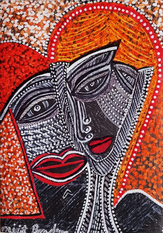 art in israel modern contemporary paintings mirit ben nun 