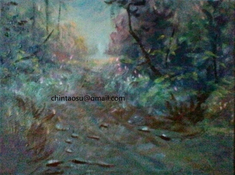 sun set path