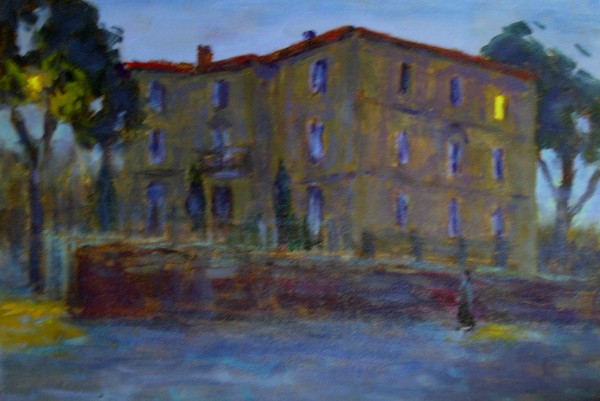 First lights in Lamalou