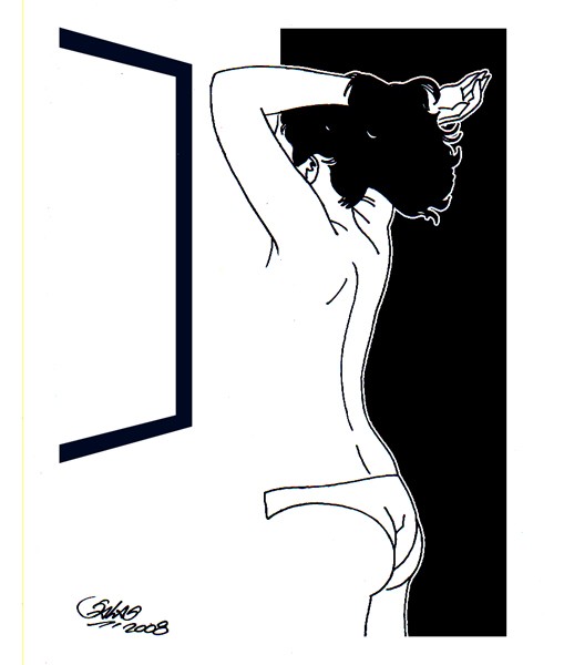 The mirror