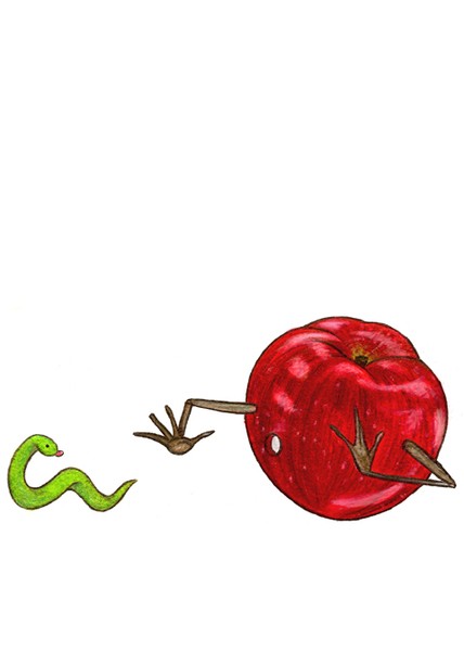 Eaten Apple