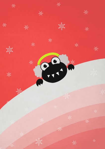 Cute Winter Bug With Earflaps