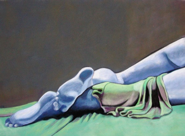 reclining nude