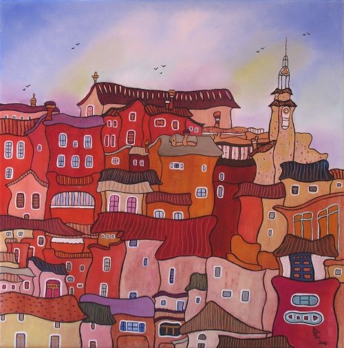 Roussillion 35x35 cm