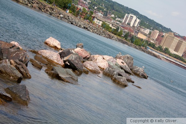Harbor View of Duluth Hill Side