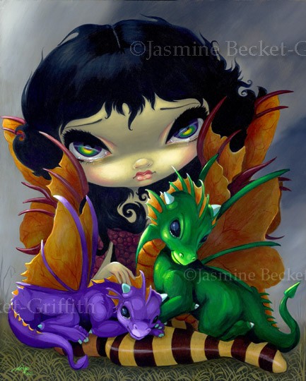 Two Cute Dragonlings