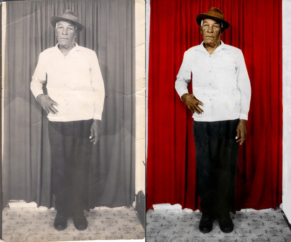 grandfather retouch