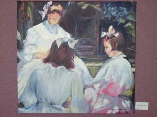 Three Girls Reading