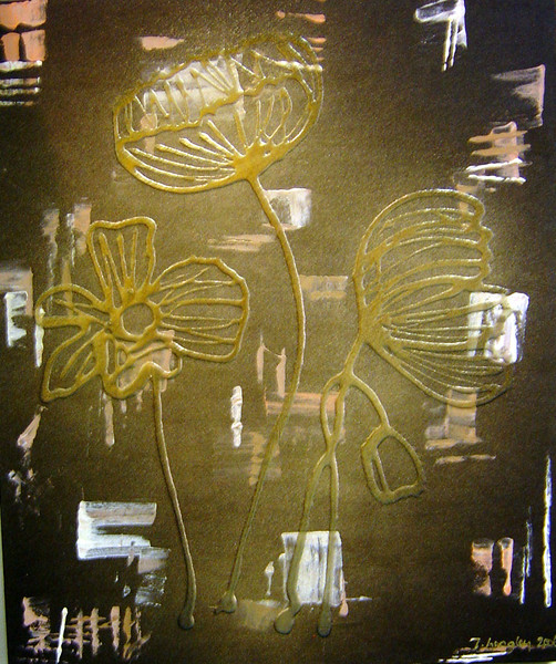 '4 Poppies'