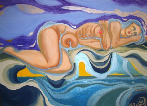 floating away