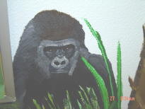 Mural - Gorilla in Jungle