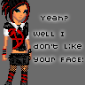 your face