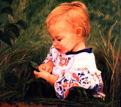 Baby in Field