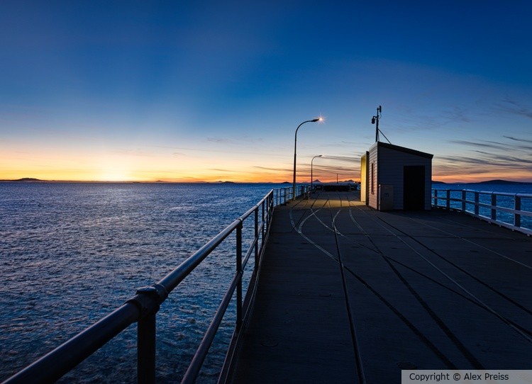 Sunrise at Esperance Jetty