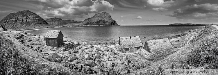 Vintage Icelandic fishing station