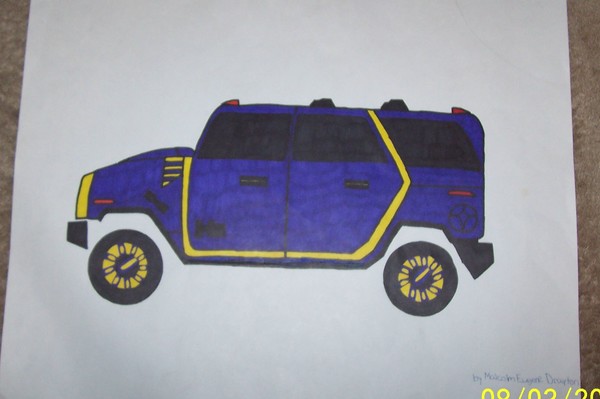 Purple hummer