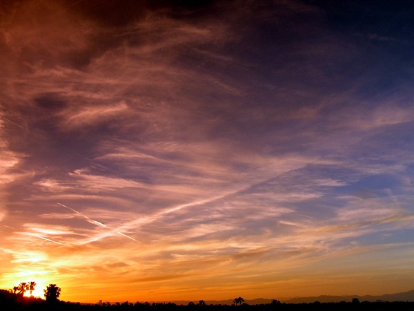 Sunset from the Studio:March 2008