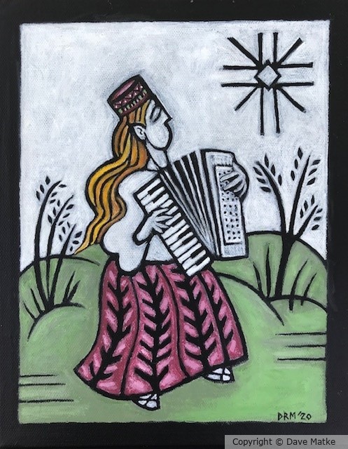 Accordion player
