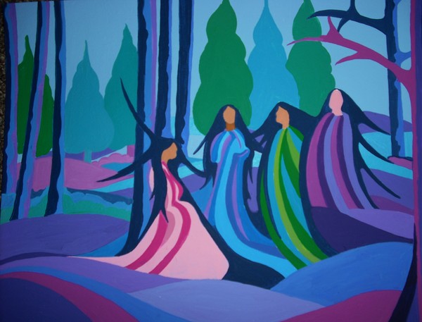 Ladies in the Forest Glenn