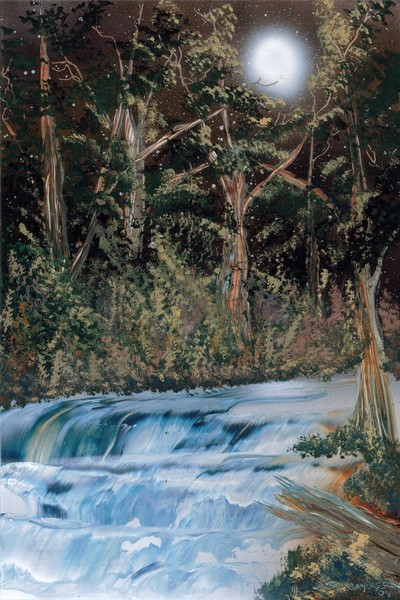 moon light river