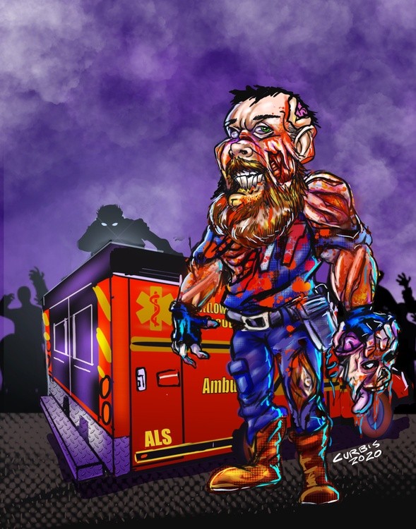 Zombie Caricature