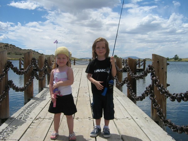 First time fishing!