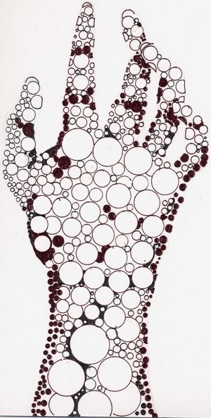 Funky Dot Hand