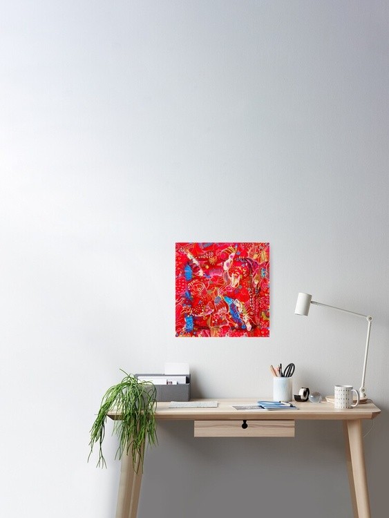 Poster designed by Veera Zukova. available on Redbubble worldwide