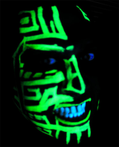 Self Portrait a la Tron