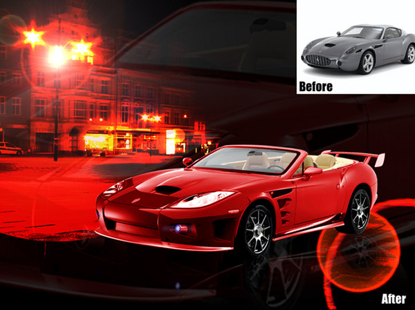 Photoshop Car