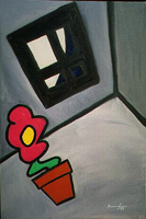 the Flower, the Moon and the Room