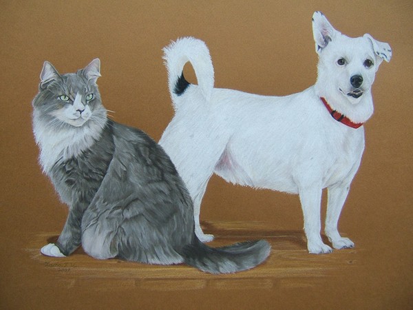 Wishbone and Fluffy