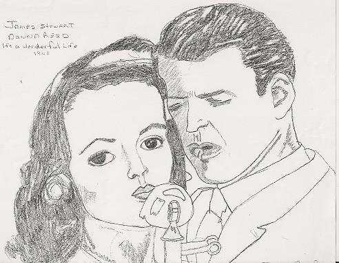 Jimmy Stewart and Donna Reed