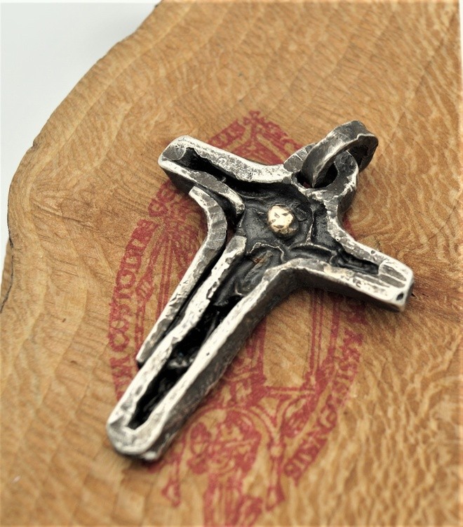 TAU Cross Bronze Silver ,Gold .Gomolka