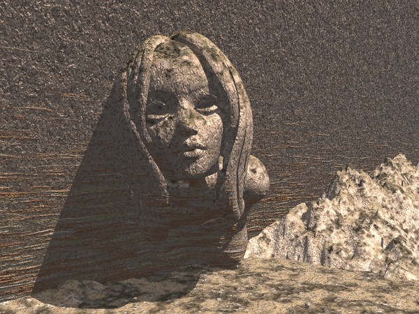 hide in a rock