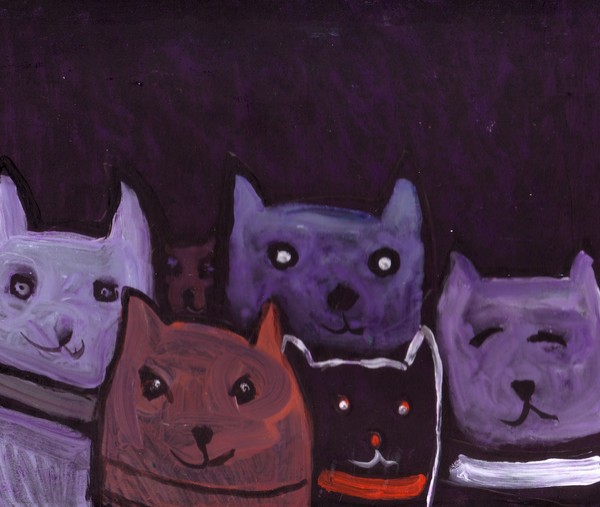 Spooky cats