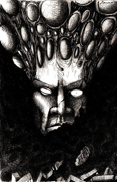 	 Ancient King -a sketch for the cycle 