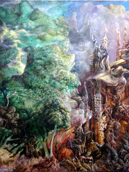 the temple in the forest
