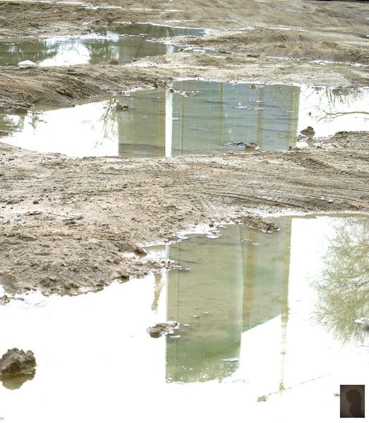 towers in water
