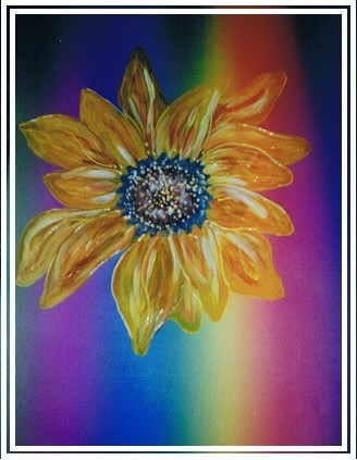 Floating Sun Flower