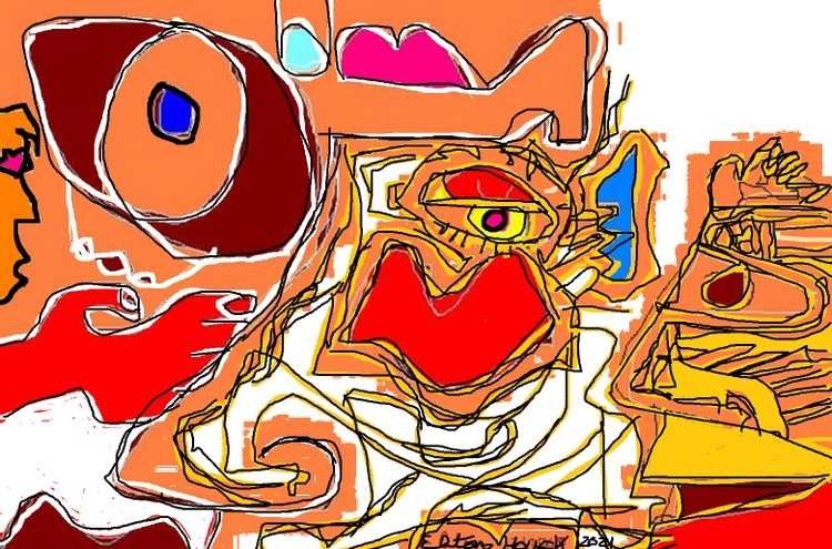UNCUBIST 2 revisited 2021....(c) ,,2003..2021..Elton Houck....new renewed old revised...un redone...