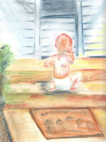 Arthur Playing Outside
