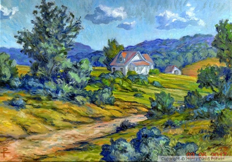 Farm in the hills