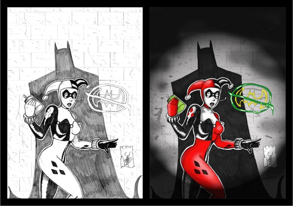 Harley red-handed