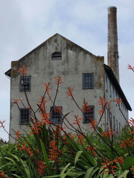 Old Building on Alcatraz Island