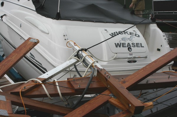 Grider Hill DOck Storm 4-11-2008