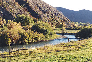 Weber river morgon