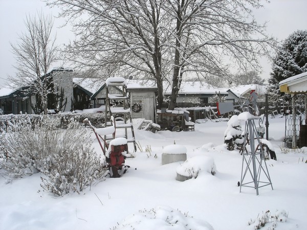 Old Farm In Winter