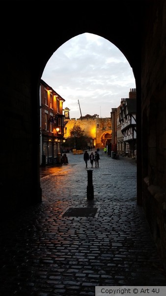 Through the Lincoln Archway